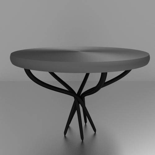 Table with Intertwined Legs preview image